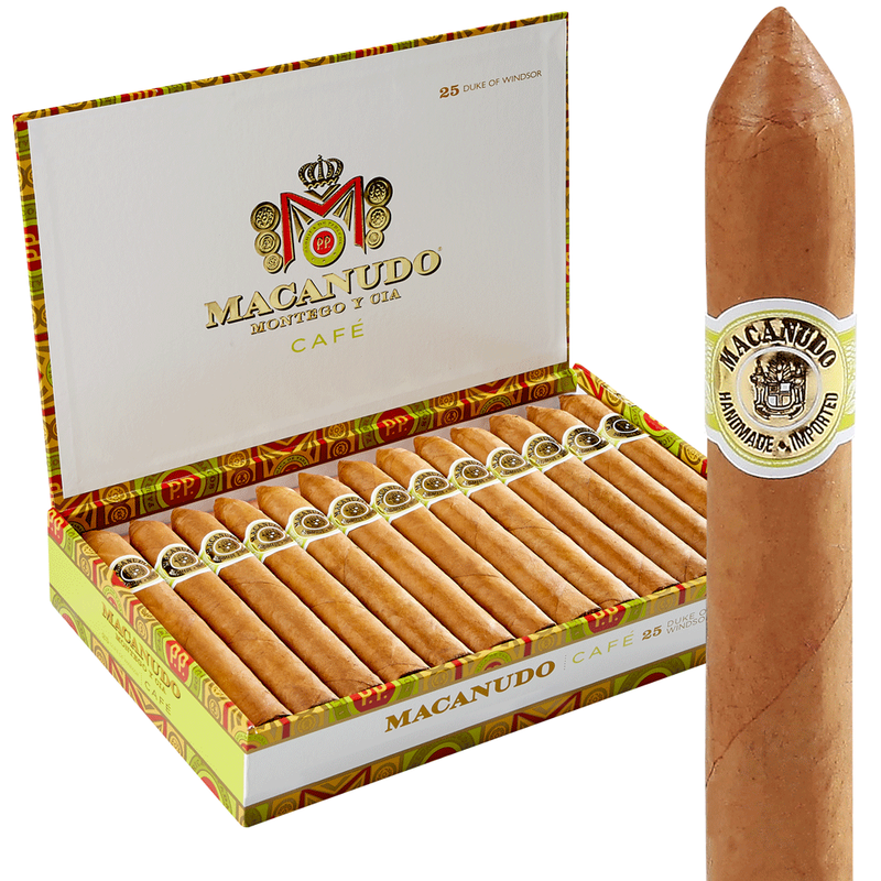Macanudo Cafe Belicoso Box of 25