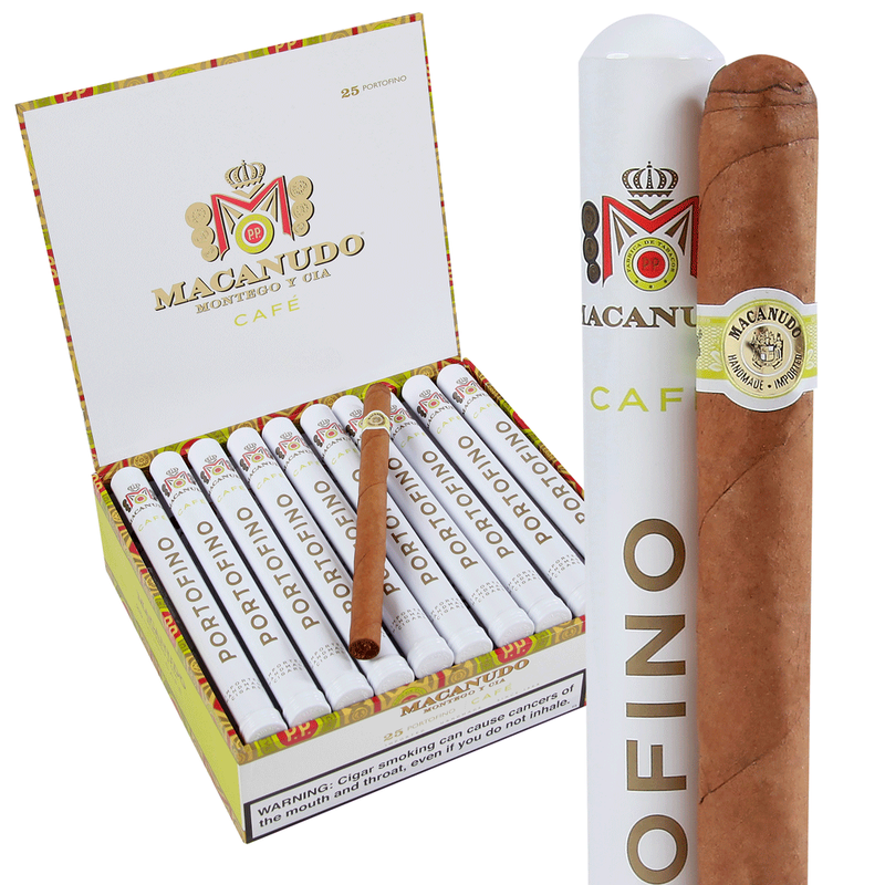 Macanudo Cafe Lancero/Panatela Box of 25