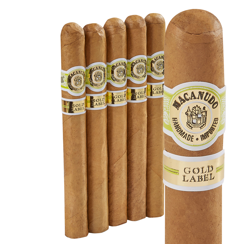 Macanudo Gold Label Lonsdale Pack of 5