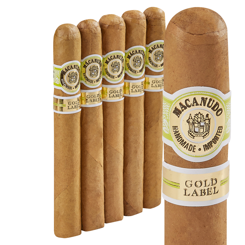 Macanudo Gold Label Churchill Pack of 5