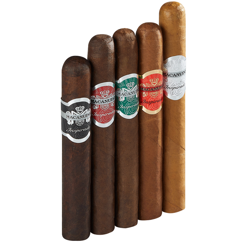 Macanudo Inspirado 5-Star Sampler Toro 5-Cigar Sampler