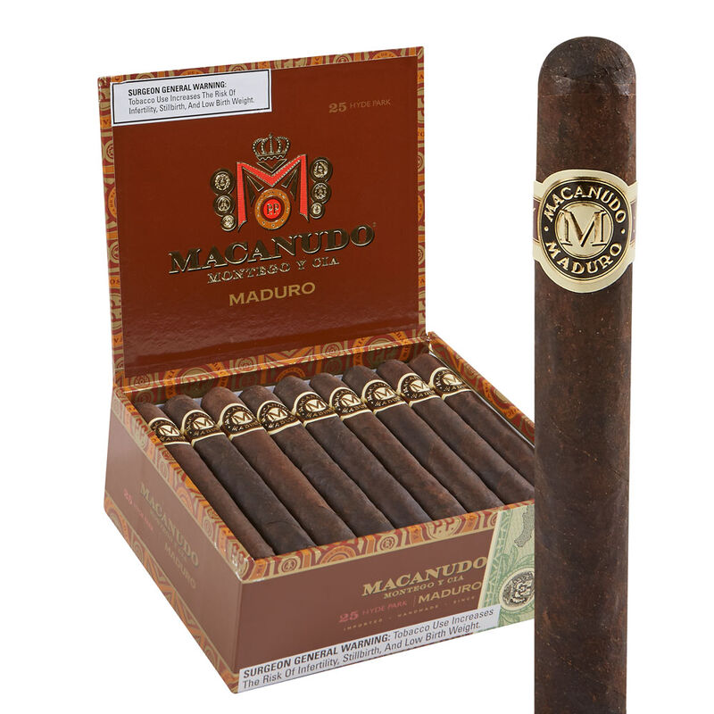 Macanudo Maduro Robusto Box of 25