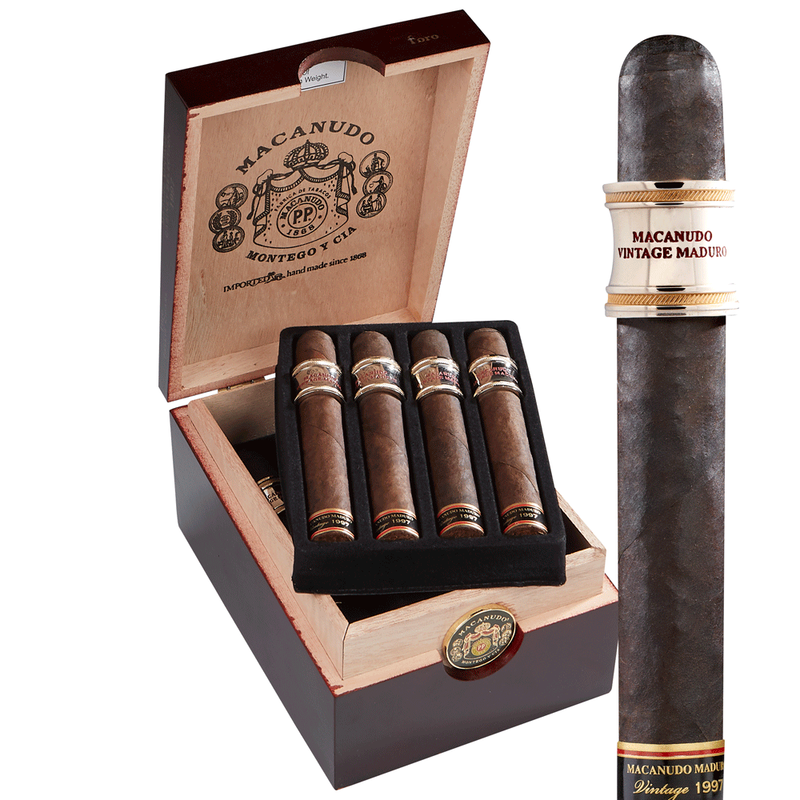 Macanudo Vintage Maduro 1997 Toro Box of 12