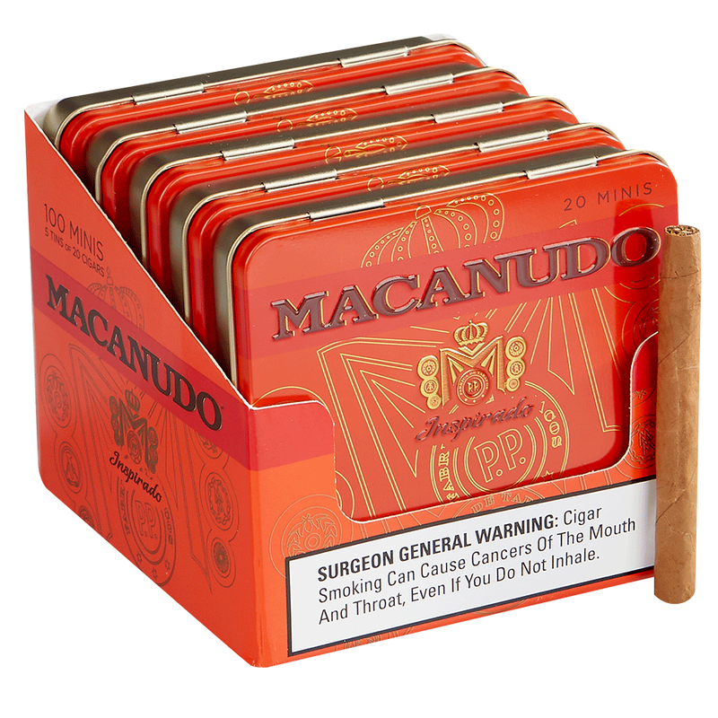 Macanudo Inspirado Orange Cigarillos Pack of 100