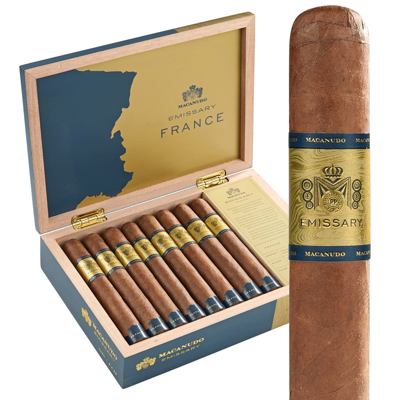 Macanudo Emissary France Toro Box of 16