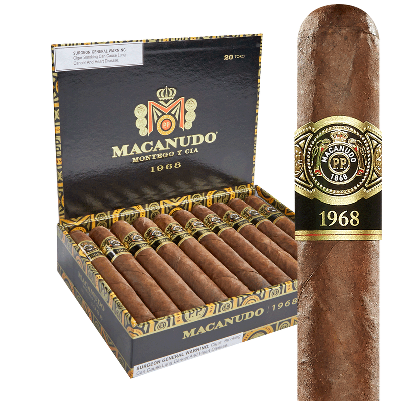 Macanudo 1968 Toro Box of 20