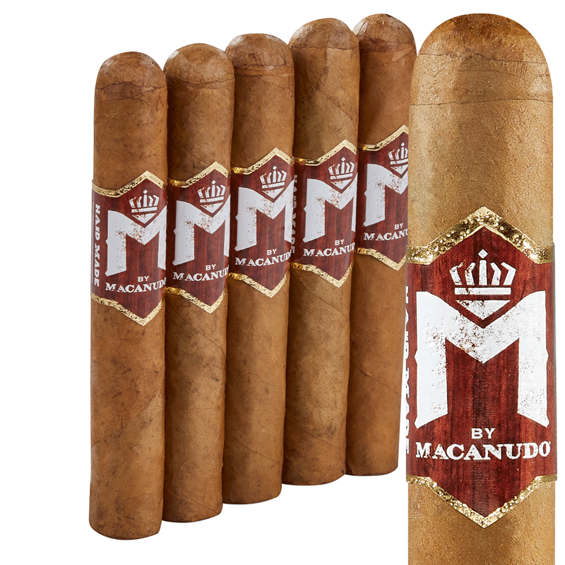 M Bourbon by Macanudo Robusto Pack of 5