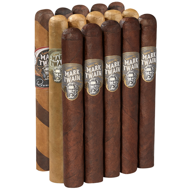 Mark Twain Riverboat Ride Triple Up Sampler Churchill 15-Cigar Sampler