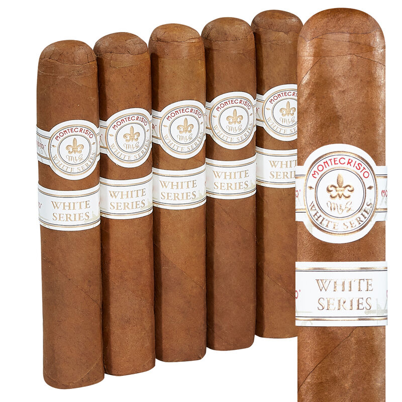 Montecristo White Series Cigars Robusto Pack of 5