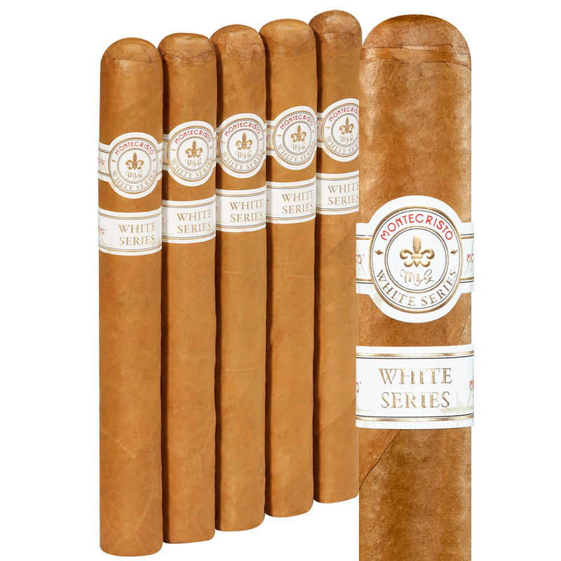 Montecristo White Series Cigars Churchill Pack of 5