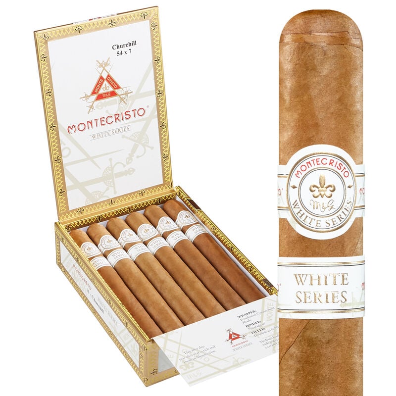 Montecristo White Series Cigars Churchill Box of 10