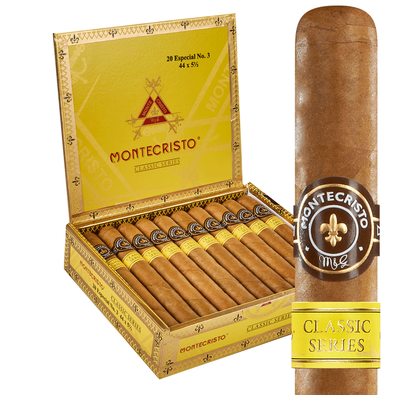 Montecristo Classic Series Corona Box of 20
