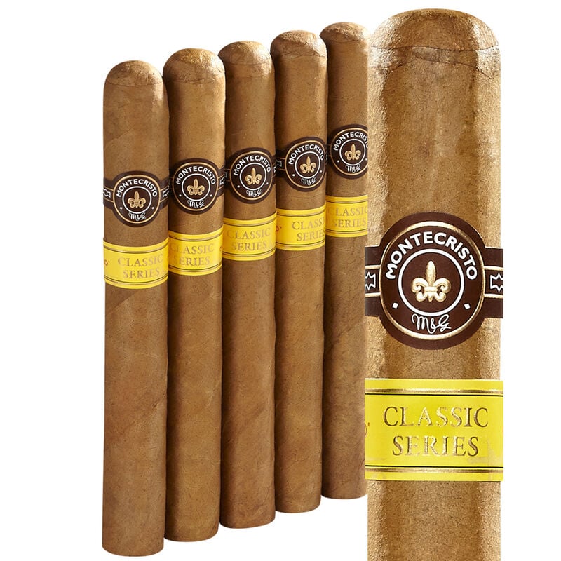 Montecristo Classic Series Toro Pack of 5