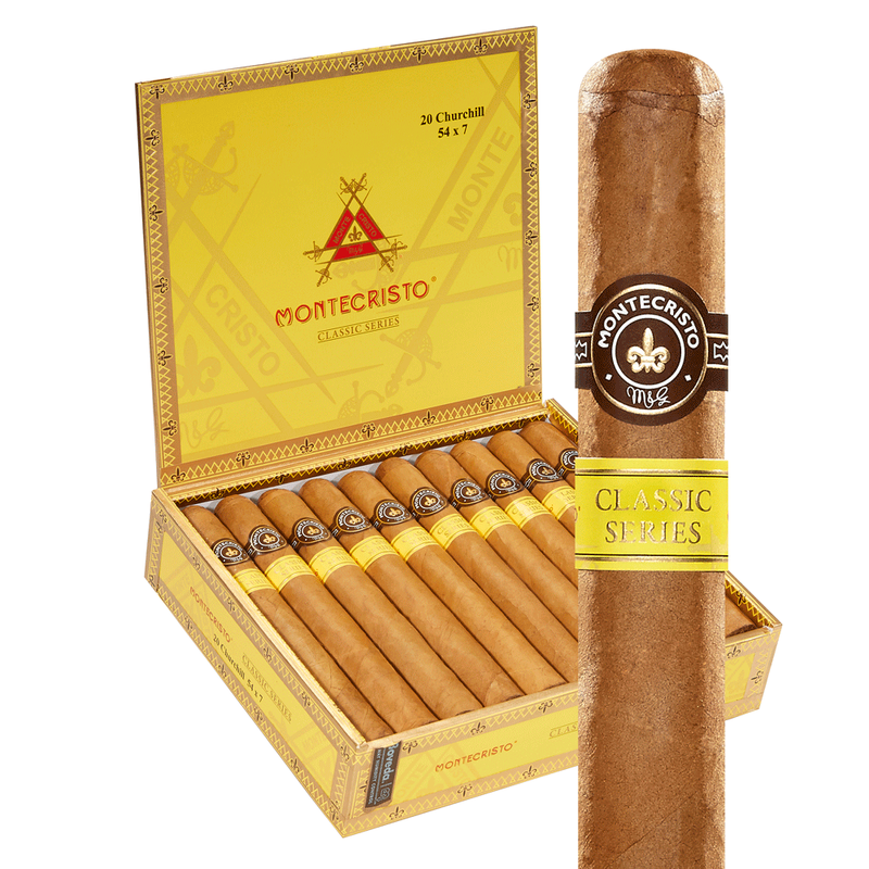 Montecristo Classic Series Churchill Box of 20