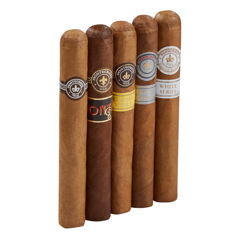 Monte Lovers Assortment 5-Cigar Sampler