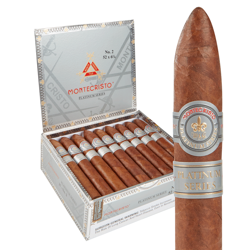 Montecristo Platinum Belicoso Box of 27