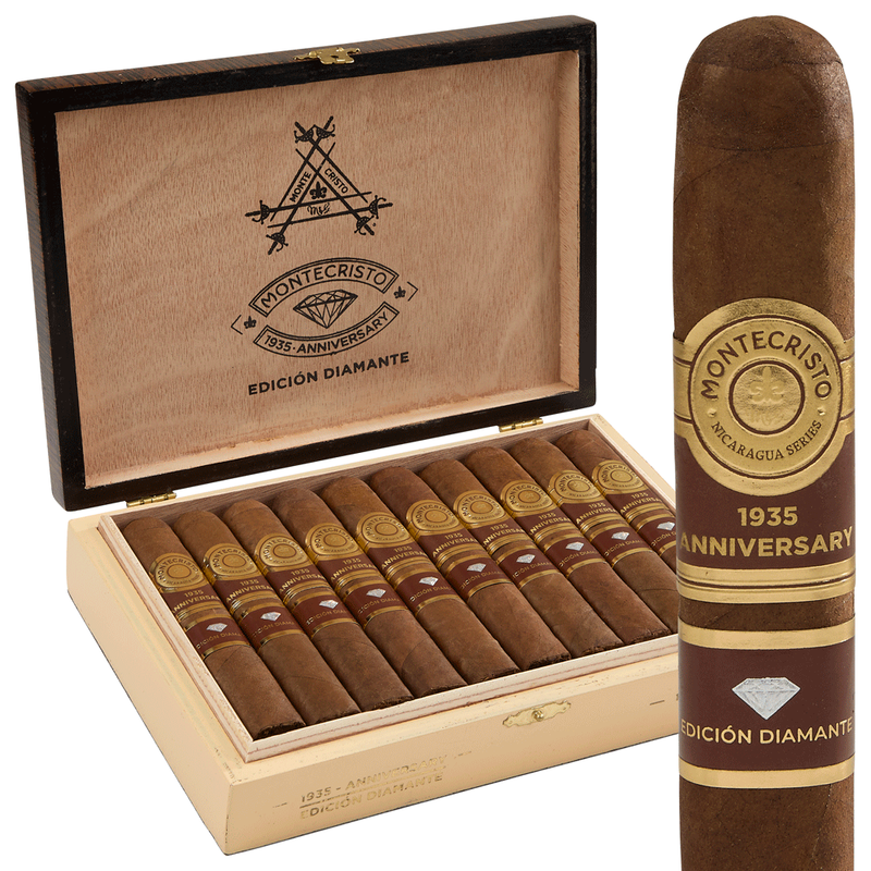 Montecristo 1935 Anniversary Edicion Diamante Toro Pack of 5