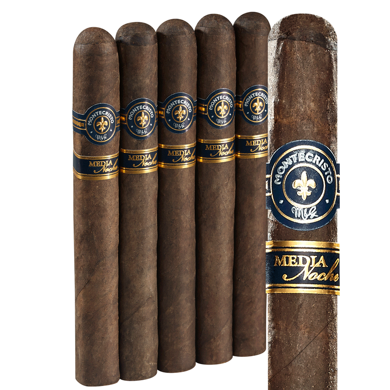 Montecristo Media Noche Corona Pack of 5