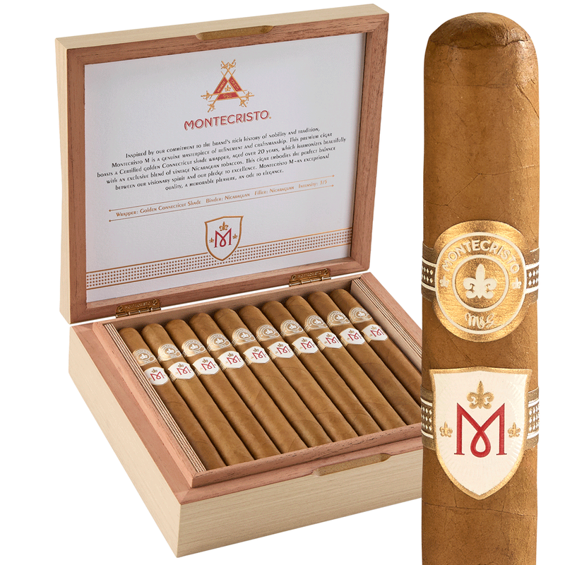 Montecristo 'M' Churchill Box of 20