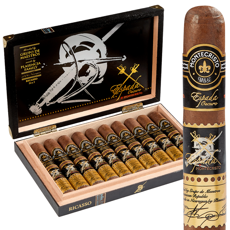 Montecristo Espada Oscuro Robusto Extra Box of 10