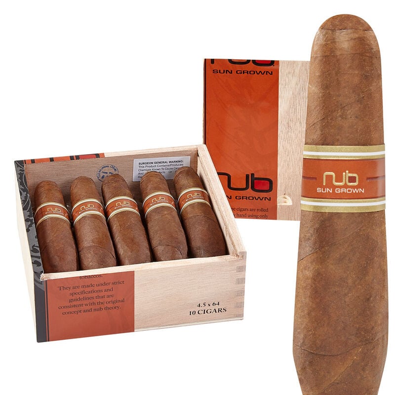 Nub Habano Sun Grown Double Perfecto Box of 10