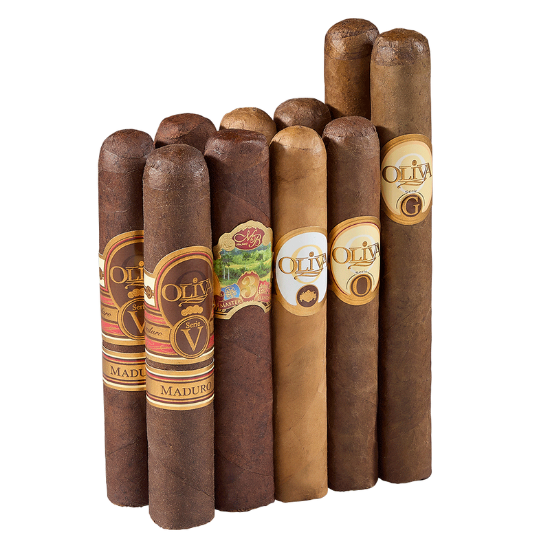 Oliva Top 10-Cigar Collection Robusto 10-Cigar Sampler