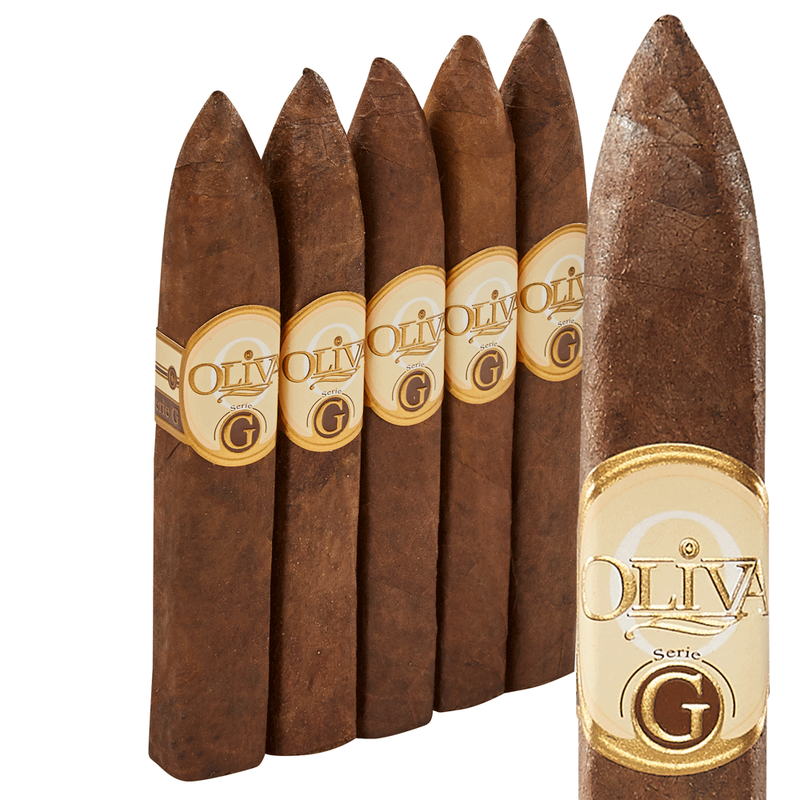 Oliva Serie G Cigars Belicoso Pack of 5