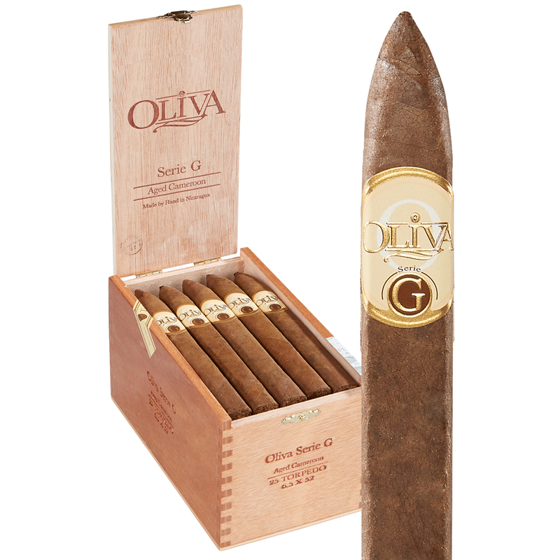Oliva Serie G Cigars Torpedo Box of 25