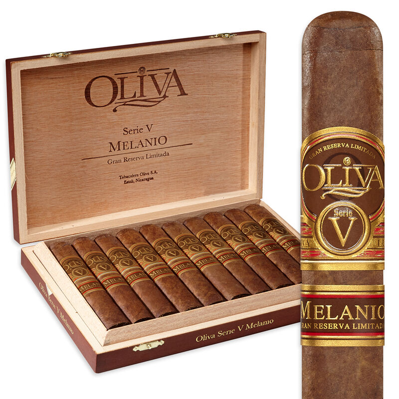 Oliva Serie V Melanio Petite Corona Box of 10