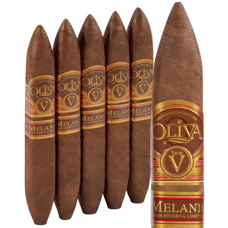 Oliva Serie V Melanio Figurado Pack of 5