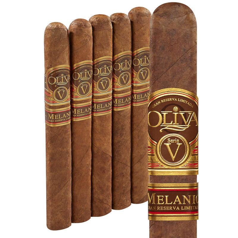 Oliva Serie V Melanio Churchill Pack of 5
