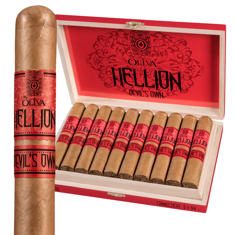 Hellion by Oliva Devil's Own Connecticut Gordo Pack of 5