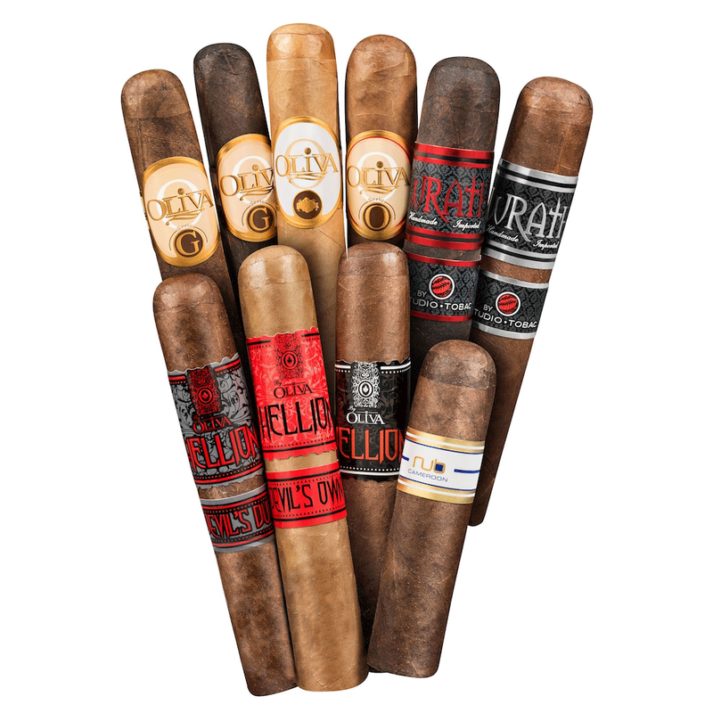 Oliva All Star Cigar Sampler Robusto 10-Cigar Sampler