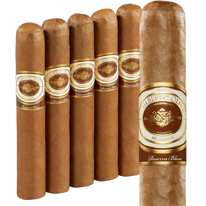 Gilberto Oliva Reserva Blanc Robusto Pack of 5
