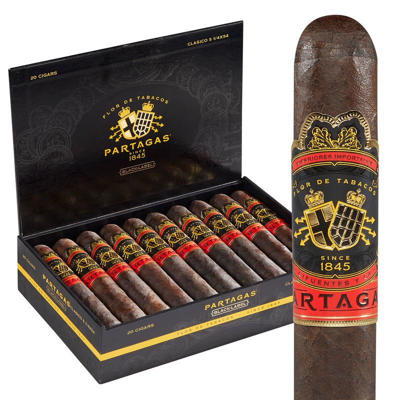 Partagas Black Label Robusto Box of 20
