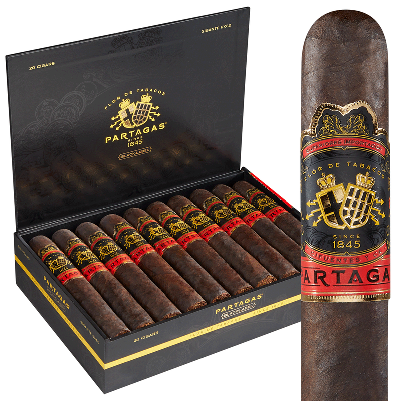 Partagas Black Label Gigante Box of 20