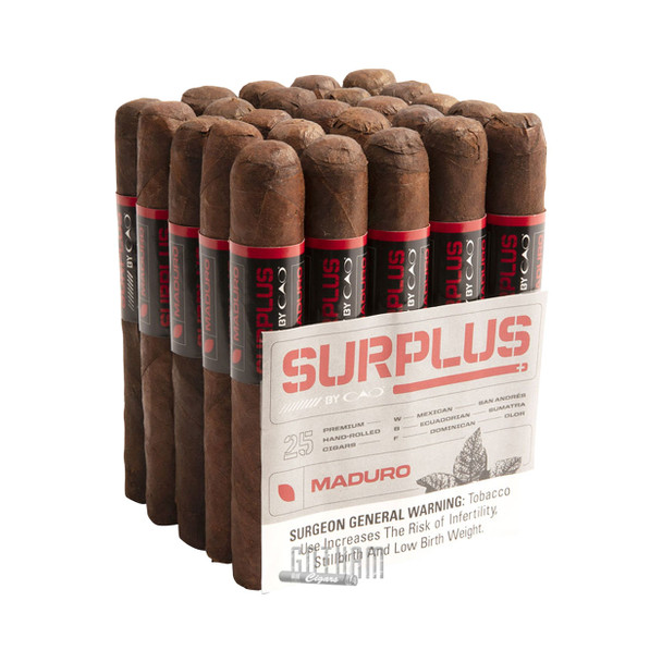 CAO Surplus Maduro Robusto - Bundle of 25