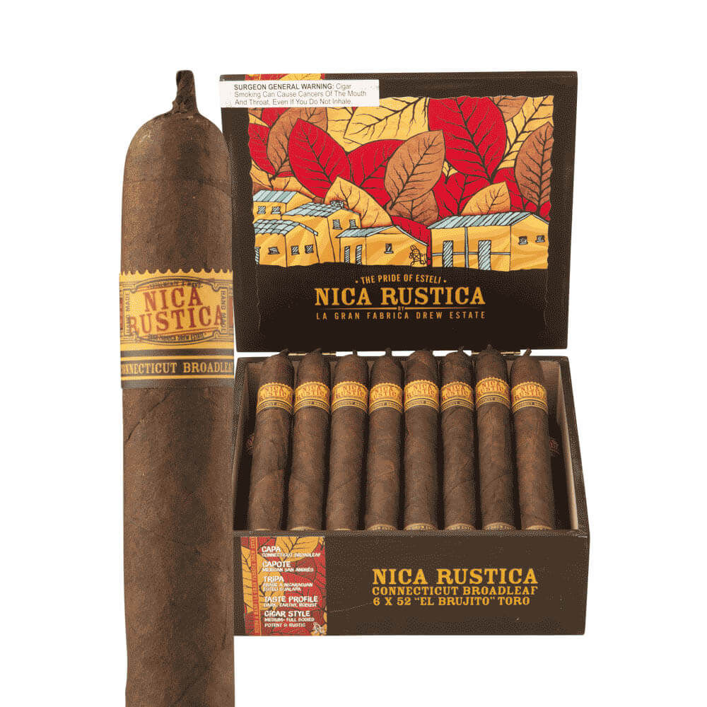 Nica Rustica Broadleaf El Brujito Box of 25