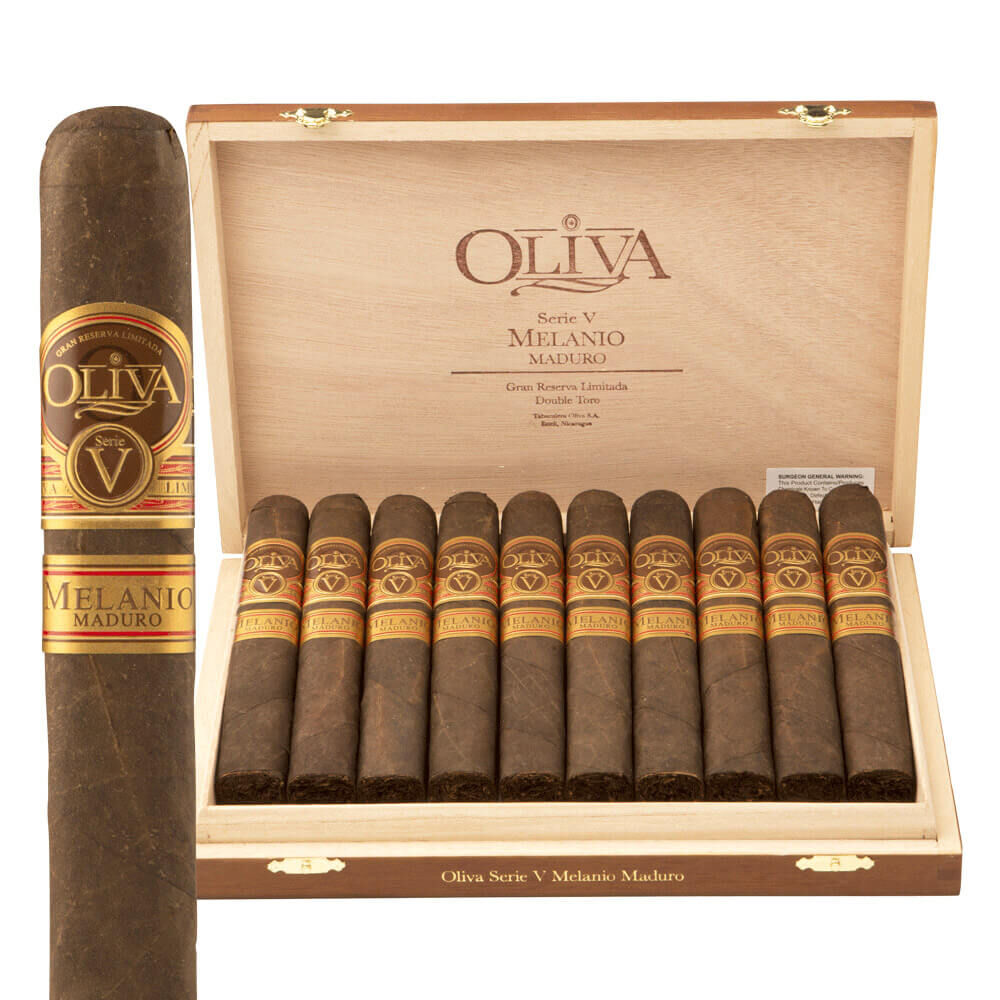 Oliva Serie V Melanio Maduro Double Toro Box of 10