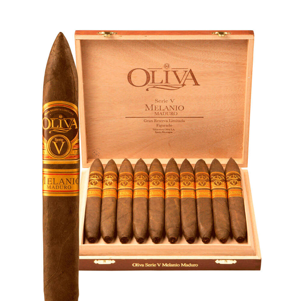 Oliva Serie V Melanio Maduro Limited Edition Figurado Box of 10