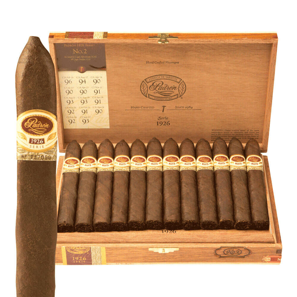 Padron 1926 Series No. 2 Belicoso Maduro Box of 24