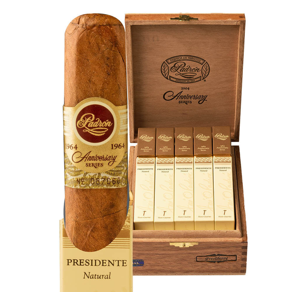 Padron 1964 Anniversary Series Presidente Tube Box of 15