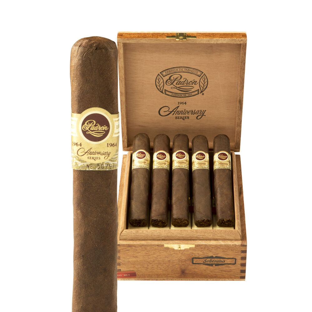 Padron 1964 Anniversary Series Soberano Tube Maduro Box of 15