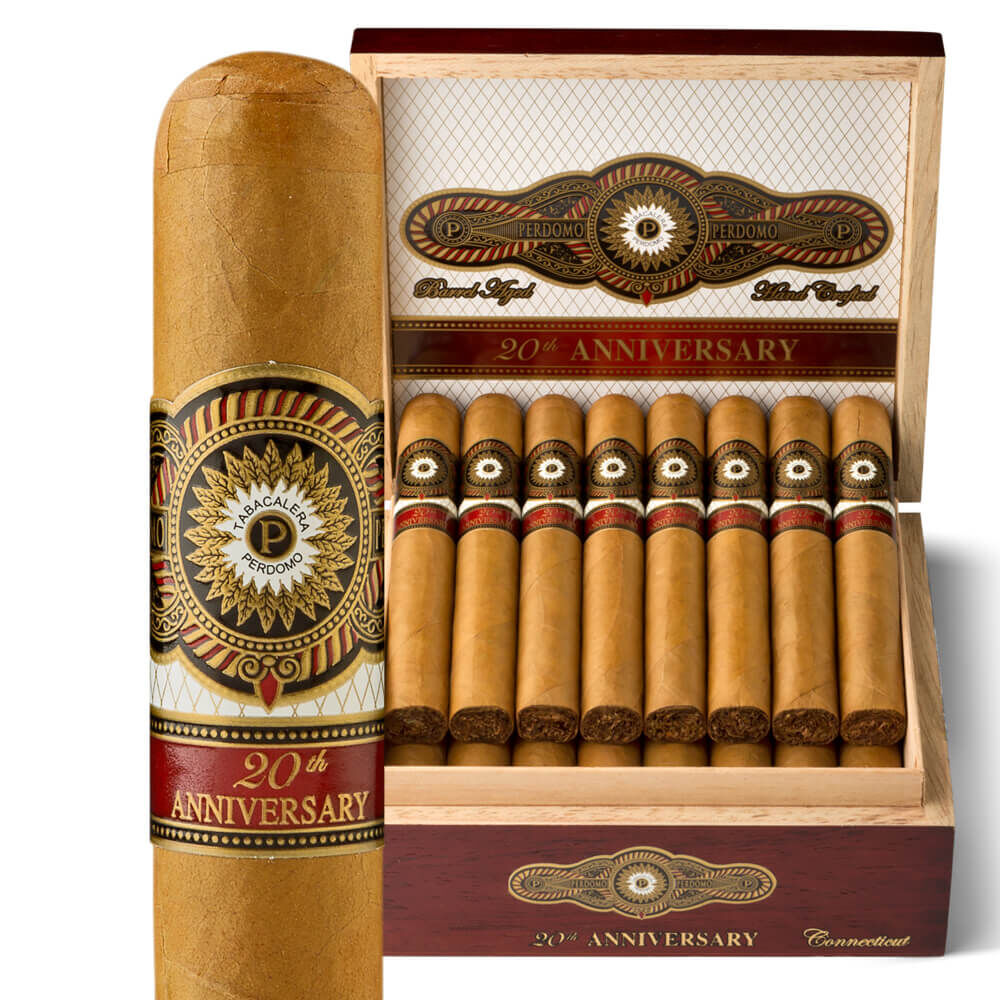 Perdomo 20th Anniversary Sungrown Epicure Box of 24