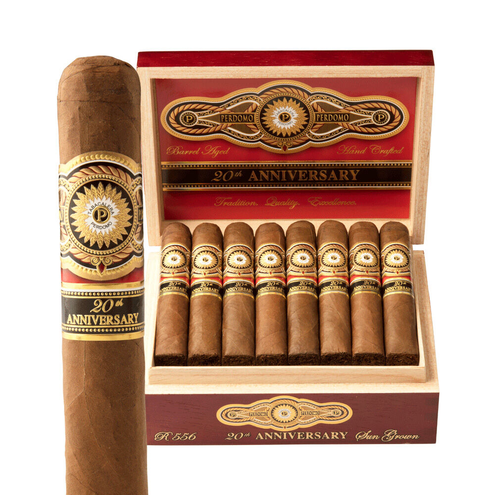 Perdomo 20th Anniversary Sungrown Robusto Box of 24