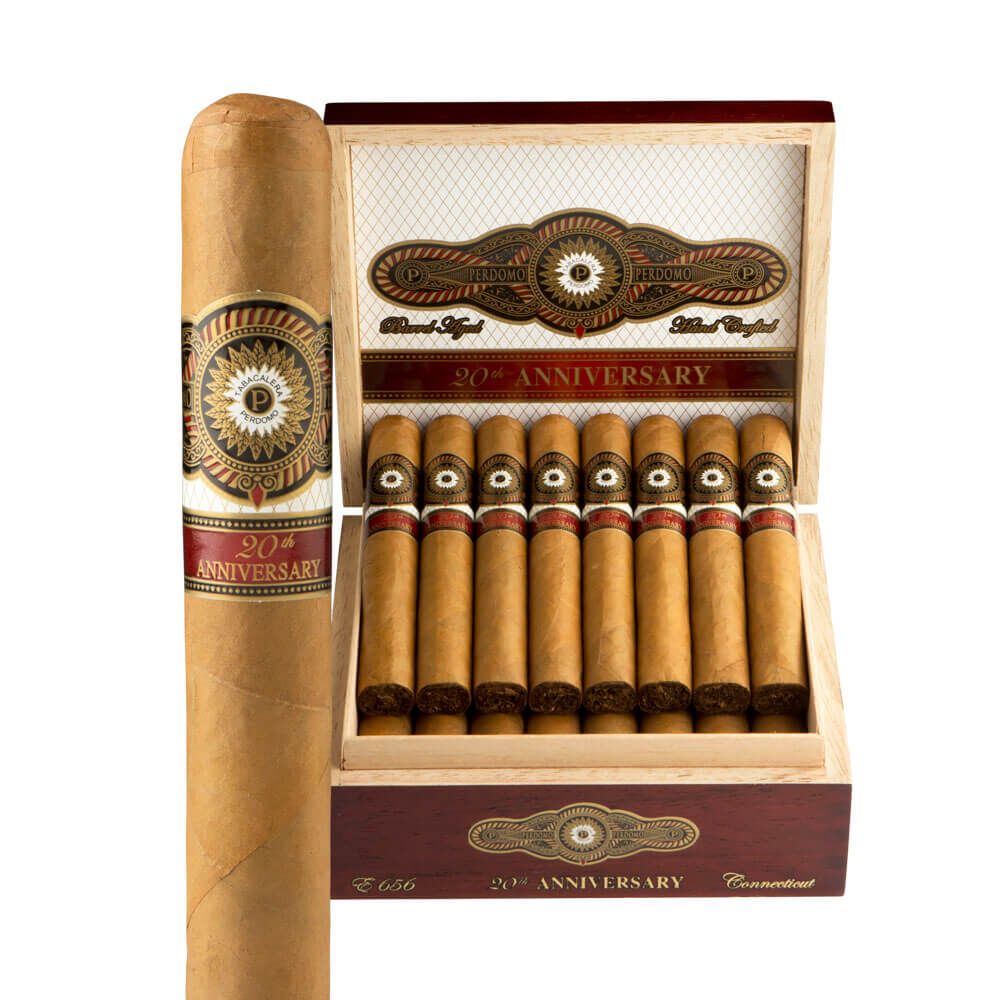Perdomo 20th Anniversary Connecticut Epicure Box of 24