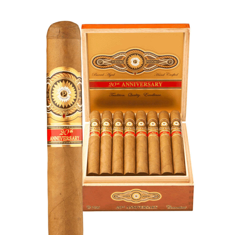 Perdomo 20th Anniversary Connecticut Churchill Box of 24