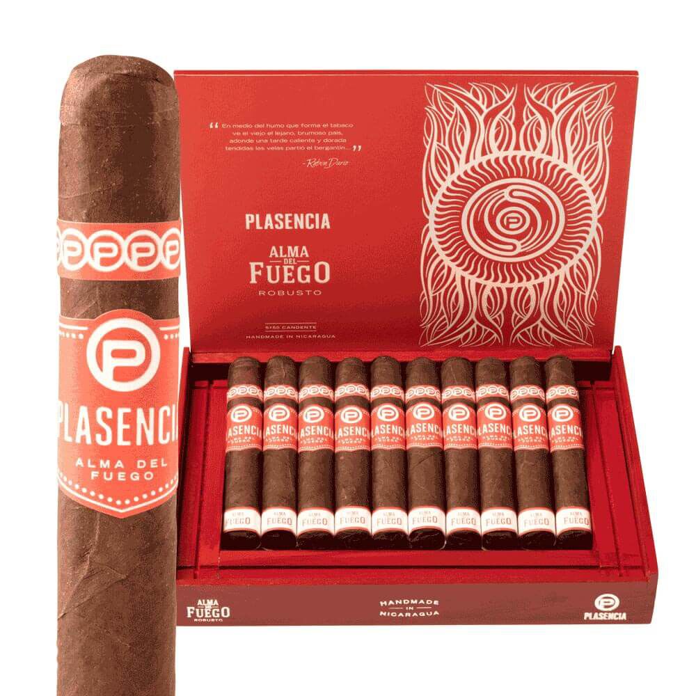 Plasencia Alma Del Fuego Candente Robusto Box of 10