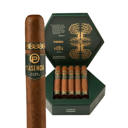 Plasencia Alma Fuerte Colorado Claro Hexagon Box of 10