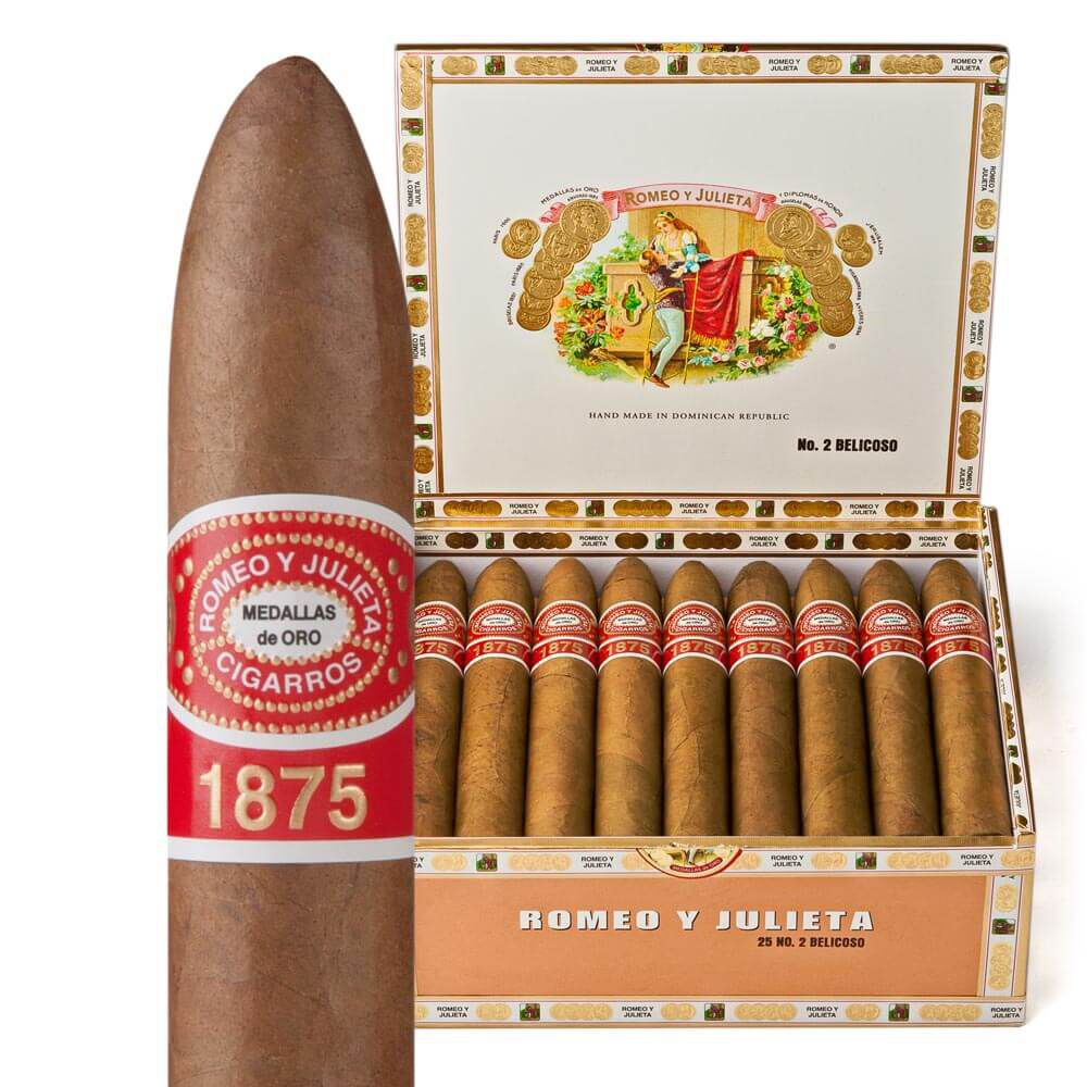 Romeo y Julieta 1875 Belicoso Box of 25